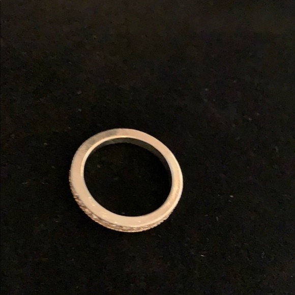 Sz 5 Silver & Crystal Band - Basic & Classic - Picture 4 of 4